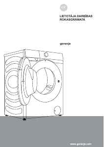 Rokasgrāmata Gorenje WD2PA854ADW/DE Veļas mašīna ar žāvētāju
