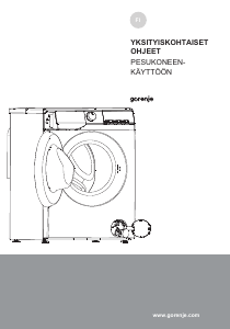 Käyttöohje Gorenje WNHPI94A1PS/AT Pesukone