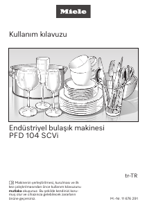 Kullanım kılavuzu Miele PFD 104 SCVi XXL Bulaşık makinesi