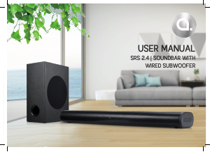 Manual Andersson SRS 2.4 Home Theater System