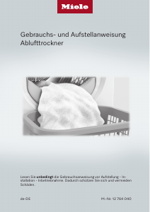 Bedienungsanleitung Miele PDR 508 ROP [EL] Trockner