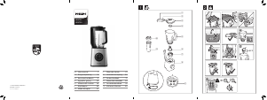 Brugsanvisning Philips HR3752 Blender