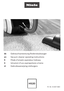 Handleiding Miele Boost CX1 Blue Pulse Stofzuiger