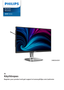 Käyttöohje Philips 24B2U4301 LED-näyttö