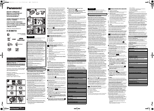 Bruksanvisning Panasonic H-E08018 Lumix Objektiv