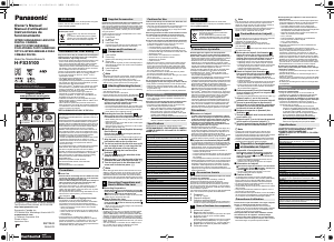 Manual de uso Panasonic H-FS35100K Lumix Objetivo