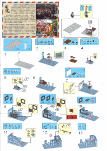 Manual Royal Toys set RT35 Citystory Market pork stall