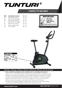Manuale Tunturi Cardio Fit B30 Cyclette