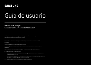 Manual de uso Samsung S27DG502EU Monitor de LED