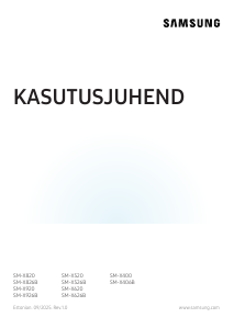 Kasutusjuhend Samsung SM-X406B Galaxy Tab S Tahvelarvuti