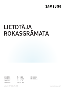 Rokasgrāmata Samsung SM-X406B Galaxy Tab S Planšetdators