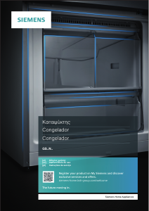 Εγχειρίδιο Siemens GS36NVXEV Καταψύκτης