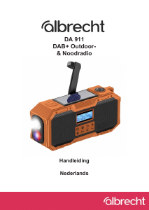 Handleiding Albrecht DA 911 Radio