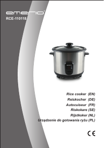 Manual Emerio RCE-110118 Rice Cooker