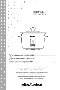 Manual Elis and Elsa CRK3131V Rice Cooker