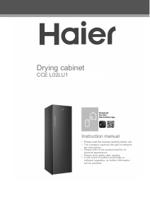 Handleiding Haier CCE L02LU1 Casarte Droogkast
