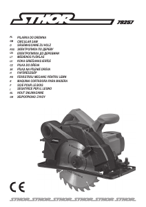 Manual Sthor 79257 Ferăstrău circular
