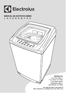 Manual de uso Electrolux Digitalwash GP Lavadora