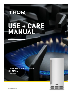 Handleiding Thor TIM1511 IJsblokjesmachine