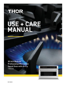 Bruksanvisning Thor TMO30 Mikrovågsugn
