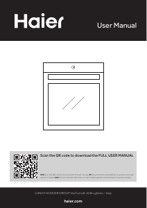 Manual Haier HWO60SM4C2BH Oven