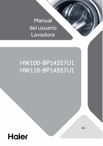 Manual de uso Haier HW80-BP14357GTU1 Lavadora