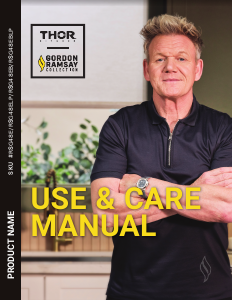 Manual Thor RSG48E-BRZ Gordon Ramsay Range