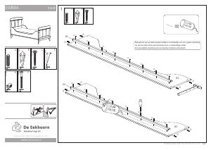 Handleiding Woood Emma Bedframe