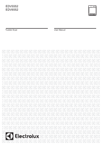 Handleiding Electrolux EDV5552 