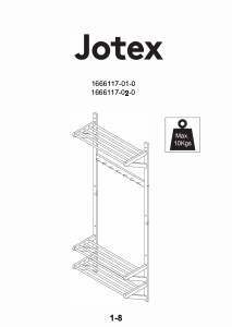 Εγχειρίδιο Jotex COLE Κρεμάστρα παλτών