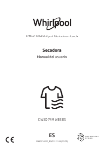 Manual de uso Whirlpool WH6UC14BN7A0X Lavavajillas