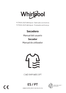 Manual de uso Whirlpool C WD 94M WBS SPT Secadora