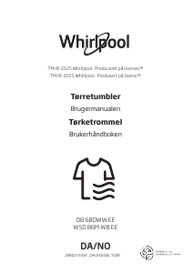 Brugsanvisning Whirlpool D8 6BDWW EE Tørretumbler