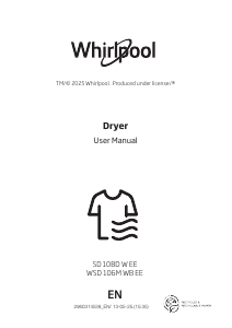 Handleiding Whirlpool SD 10BD W EE Wasdroger