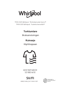Bruksanvisning Whirlpool SD 9BD W EE Torktumlare