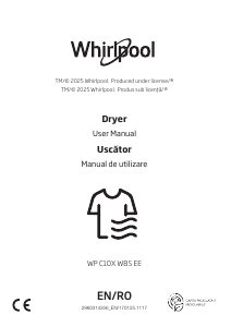 Manual Whirlpool WP C10X WBS EE Uscător