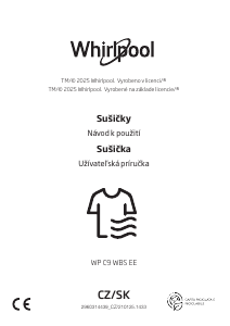 Manuál Whirlpool WP C9 WBS EE Sušák