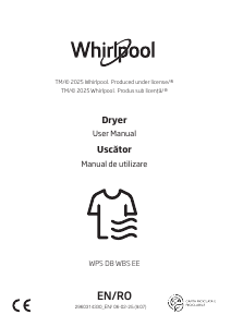 Manual Whirlpool WPS D8 WBS EE Uscător