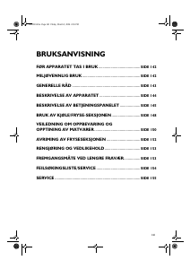 Bruksanvisning Whirlpool ARC 6680/IX Kjøle-fryseskap