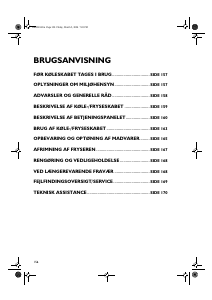 Brugsanvisning Whirlpool ARC 6680/IX Køle-fryseskab
