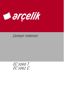 Kullanım kılavuzu Arçelik EC 5060 T Çamaşır makinesi