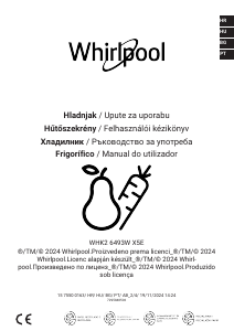 Manual Whirlpool WHK2 6493W X5E Frigorífico combinado
