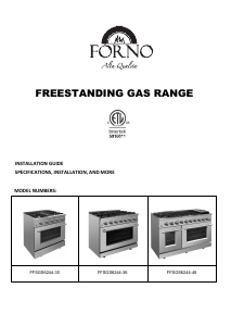 Bruksanvisning Forno FFSGS6244-36 Spis