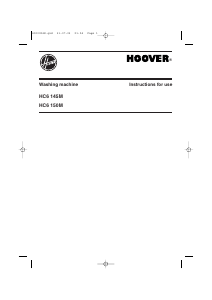 Bruksanvisning Hoover HC6 150M Tvättmaskin
