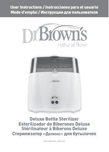 Manual Dr. Browns Deluxe Steriliser