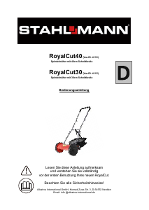 Manual Stahlmann RoyalCut30 Lawn Mower