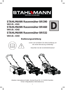 Manual Stahlmann BR460 Lawn Mower