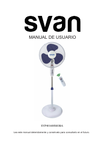 Mode d’emploi Svan SVP401600MOBA Ventilateur