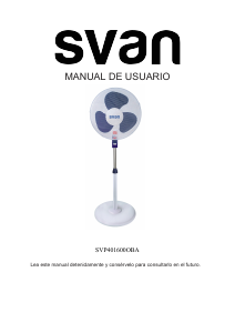 Mode d’emploi Svan SVP401600OBA Ventilateur