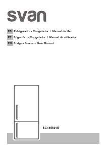 Bruksanvisning Svan SC145501E Kyl-frys